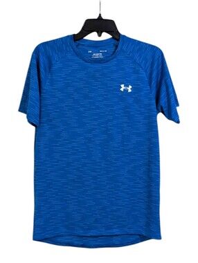 Under Armour Blue Tech Tee - Size Small Mens